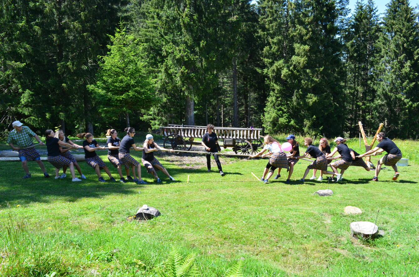 HighlandGames Troubles im Schottenrock