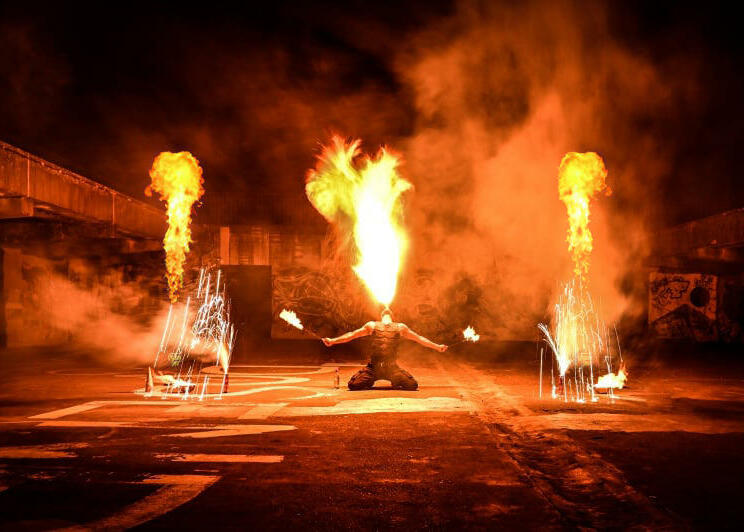Mad Lane Feuershow