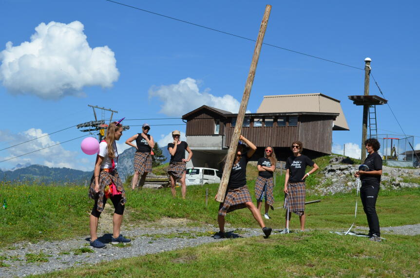 HighlandGames Troubles im Schottenrock