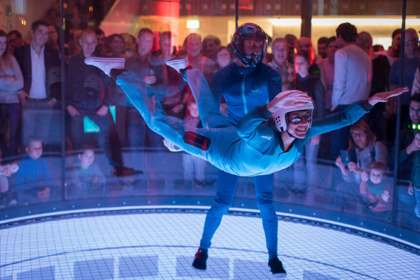 Indoor Skydiving im Windwerk