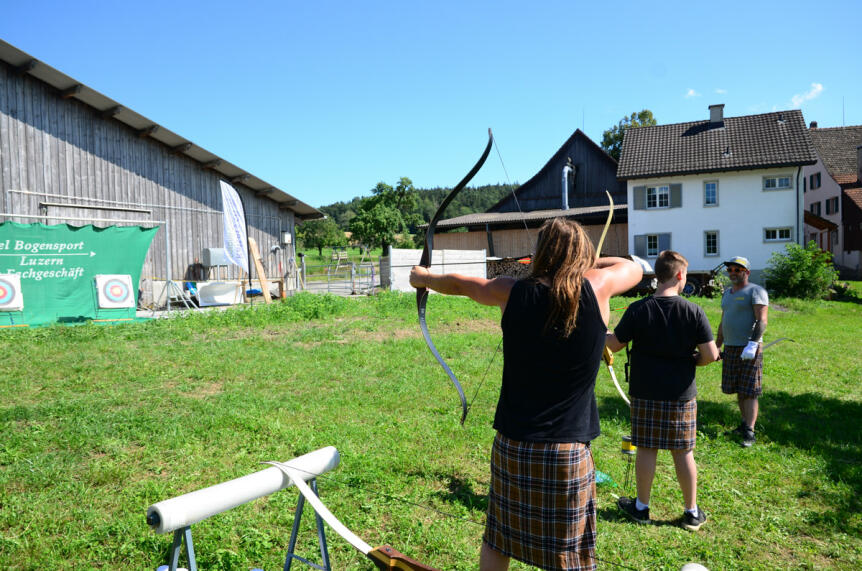 HighlandGames Troubles im Schottenrock