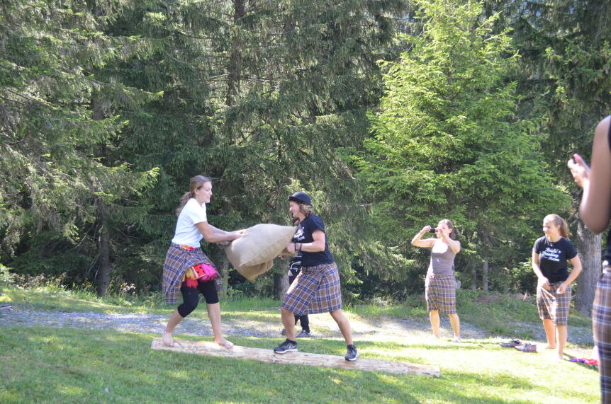 HighlandGames Troubles im Schottenrock