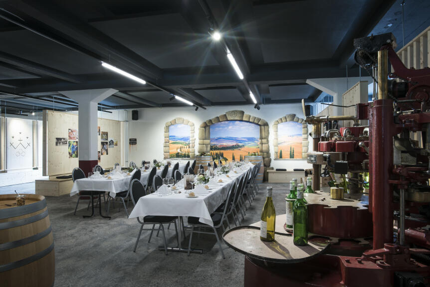 Events und Bankette in der SCHULER Weinwelt