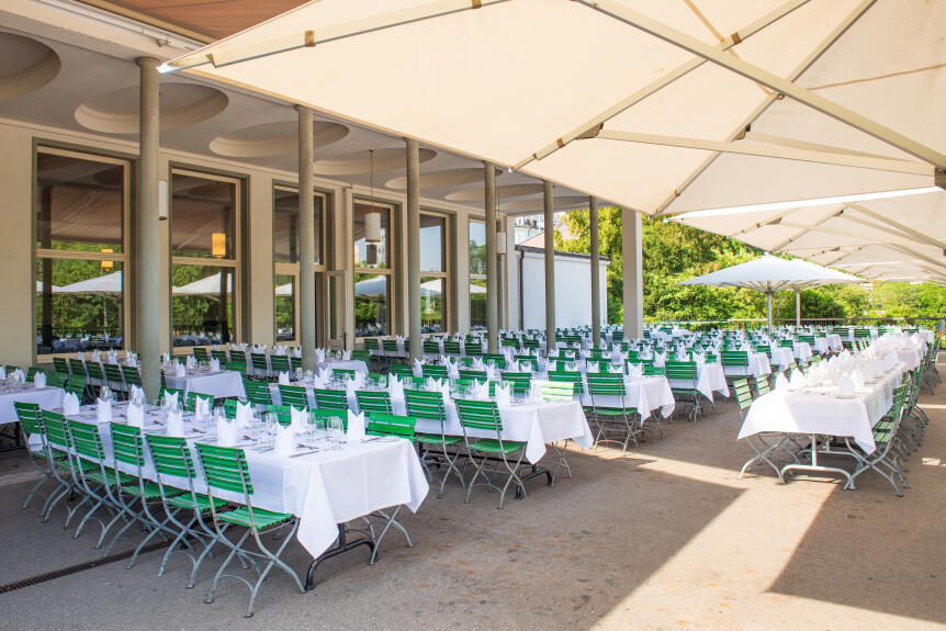 Terrasse Restaurant Saal EG